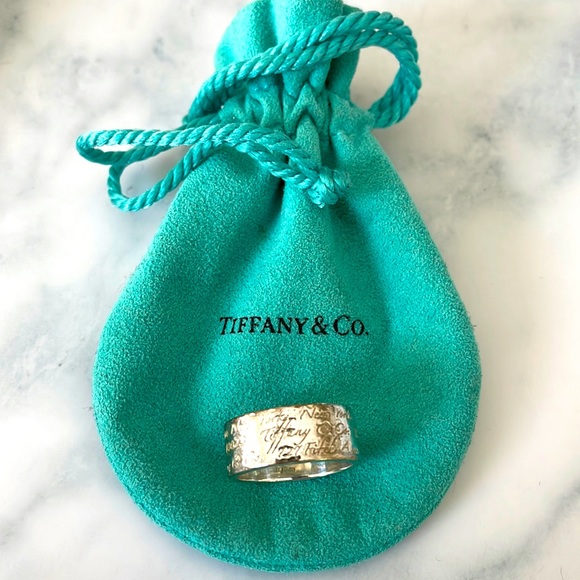 Tiffany & Co. Jewelry - Tiffany Notes Script Sterling Silver Ring